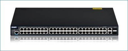 光電上聯安全接入銳捷網絡百兆交換機RG-S2600G-S系列-滾動